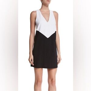 ALICE + OLIVIA Maya‎ Black & White Tank Dress S Summer Party